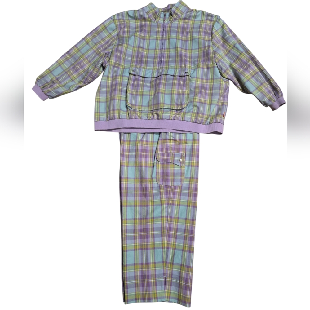 Liz Claiborne LIZGOLF 2 Piece Plaid Set